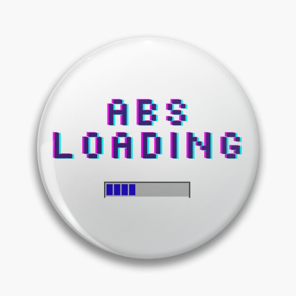 Item preview, Abs Loading Retro Gym Pixel Design designed and sold by Sarenay.