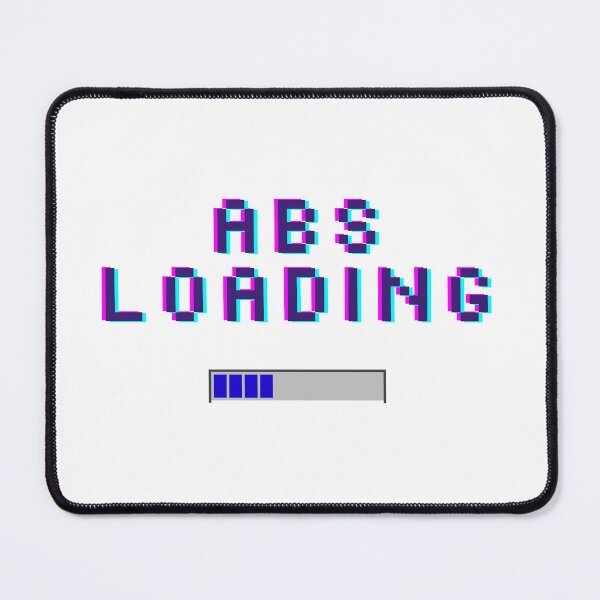 Item preview, Abs Loading Retro Gym Pixel Design designed and sold by Sarenay.