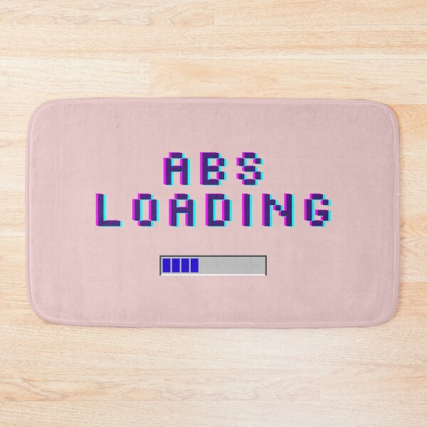 Item preview, Abs Loading Retro Gym Pixel Design designed and sold by Sarenay.