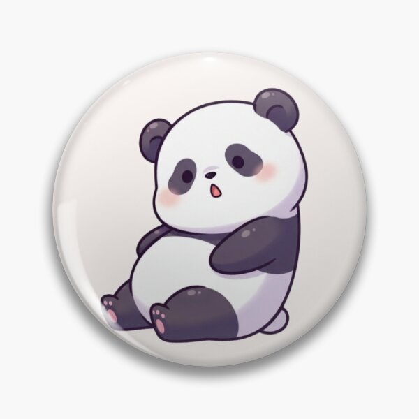Item preview, Cute Kawaii Panda Cartoon – Adorable Chibi Bear Pastel Aesthetic designed and sold by soletstudio.