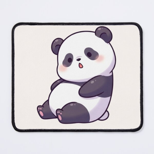 Item preview, Cute Kawaii Panda Cartoon – Adorable Chibi Bear Pastel Aesthetic designed and sold by soletstudio.