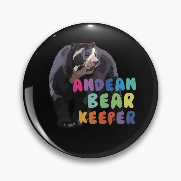 Item preview, Andean Bear Keeper Wildlife Zookeeper Design designed and sold by PrettylittlepastelUk.