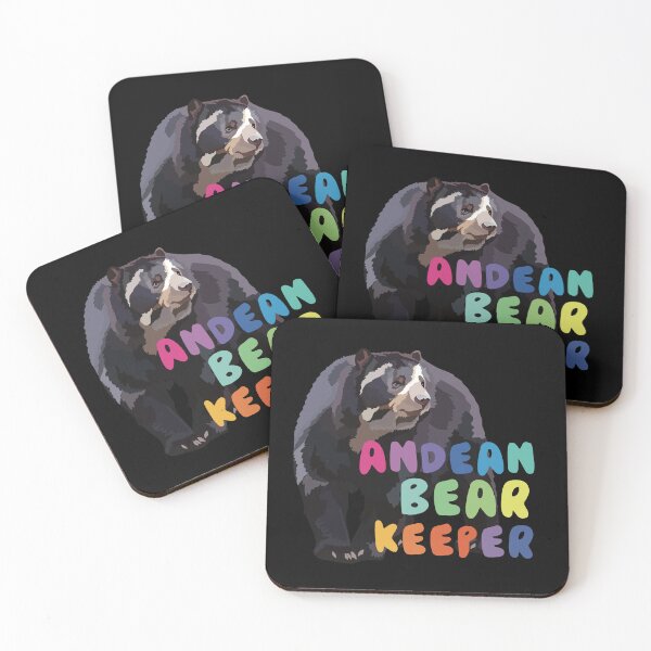 Item preview, Andean Bear Keeper Wildlife Zookeeper Design designed and sold by PrettylittlepastelUk.