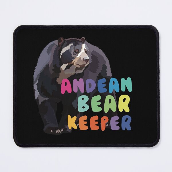 Item preview, Andean Bear Keeper Wildlife Zookeeper Design designed and sold by PrettylittlepastelUk.