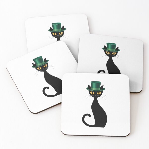 Item preview, Cat with Green Top Hat designed and sold by jkrphoto.
