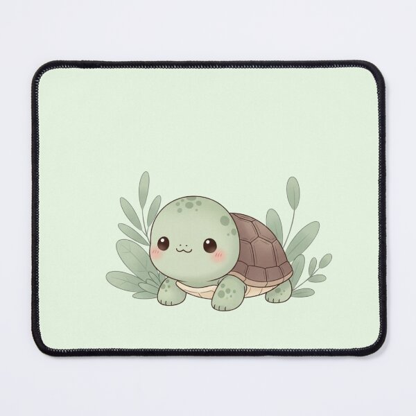 Item preview, Cute Kawaii Turtle Cartoon – Adorable Pastel Baby Turtle Illustration designed and sold by soletstudio.