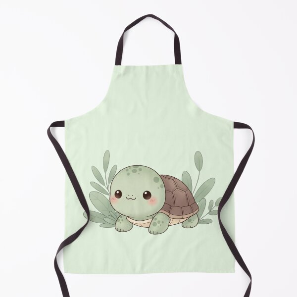 Item preview, Cute Kawaii Turtle Cartoon – Adorable Pastel Baby Turtle Illustration designed and sold by soletstudio.