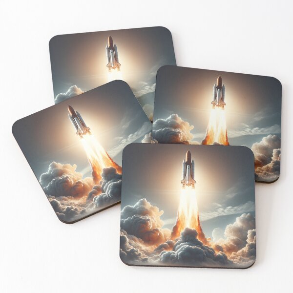 Item preview, Space Shuttle Launch designed and sold by RobertMartinArt.
