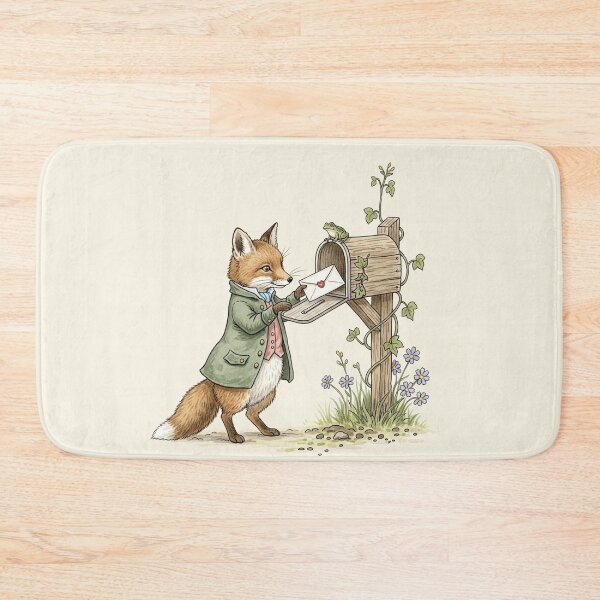 Item preview, The Fox Receiving a Letter designed and sold by Pasteltone.