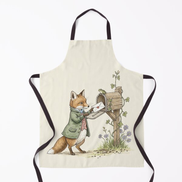 Item preview, The Fox Receiving a Letter designed and sold by Pasteltone.