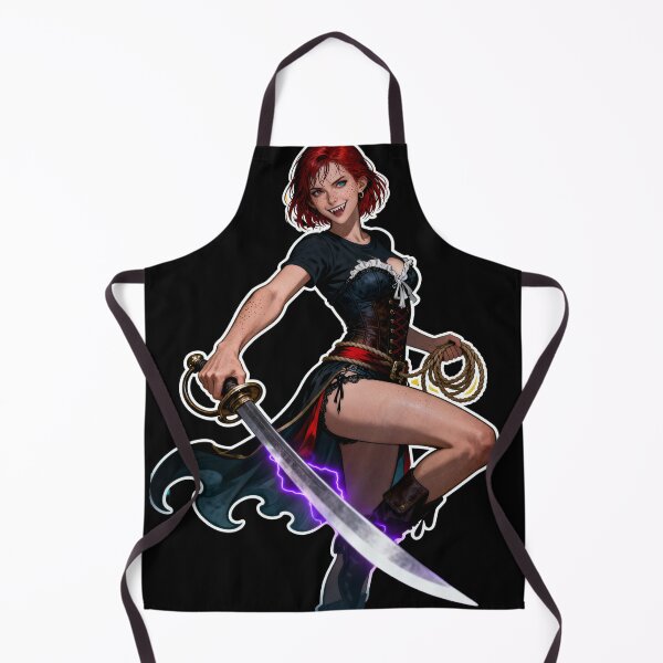 Item preview, pirate siren saint saint of sin sea witch privateer queen designed and sold by DarkMedieval.