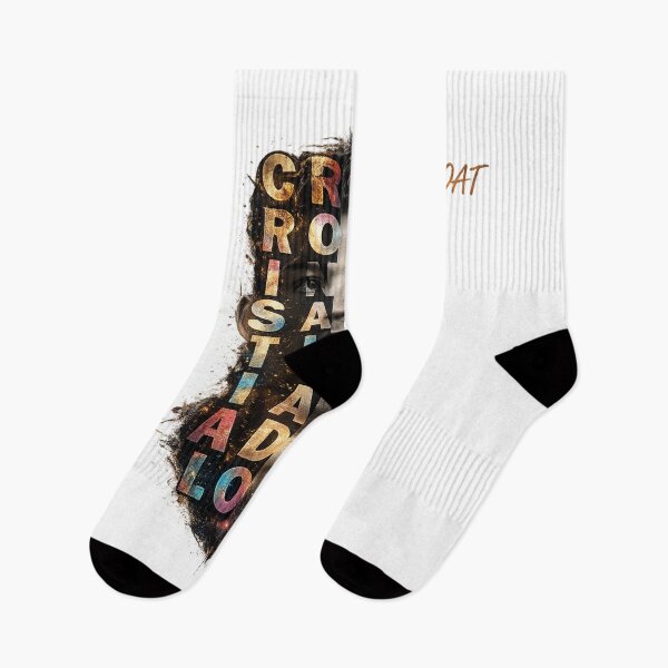 Item preview, Cristiano Ronaldo Multicolor GOAT designed and sold by HarshArtPalette.