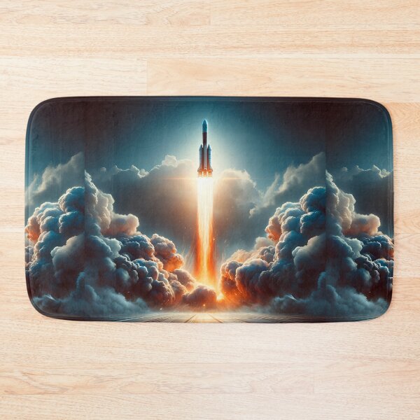Item preview, Rocket Launch designed and sold by RobertMartinArt.