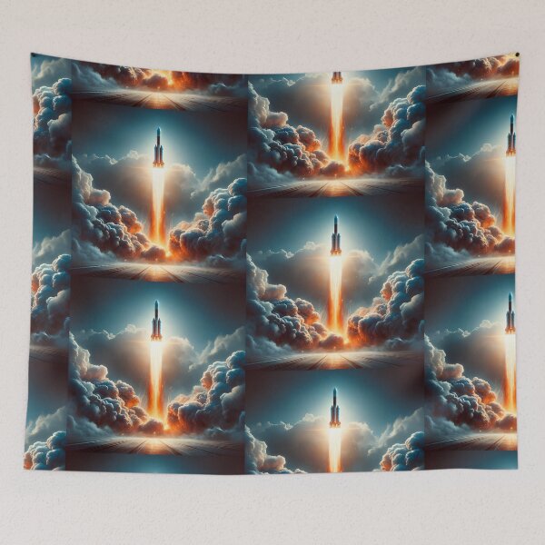 Item preview, Rocket Launch designed and sold by RobertMartinArt.