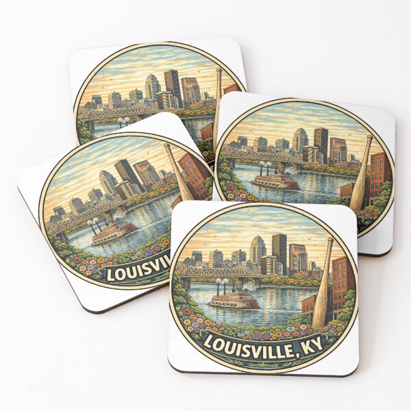 Item preview, Louisville Travel Badge designed and sold by M. K..