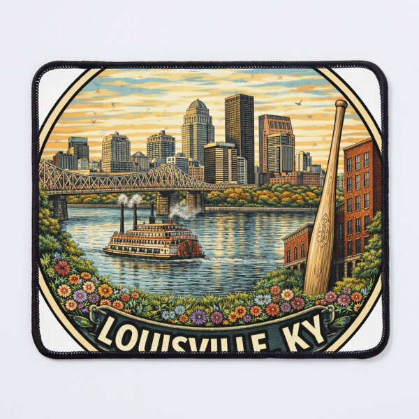 Item preview, Louisville Travel Badge designed and sold by M. K..