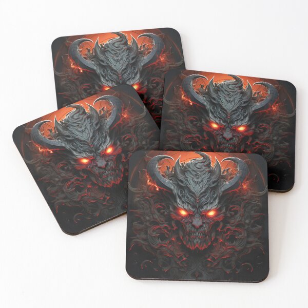 Item preview, Infernal Skull Demon – Dark Fantasy Gothic Horror Art designed and sold by Dominik1994.