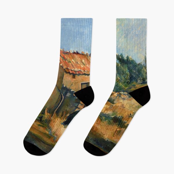 Item preview, Abandoned House Near Aix En Provence by Paul Cézanne: Rustic Country House Poster designed and sold by artofuniverse.