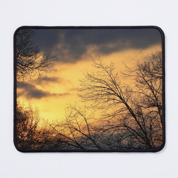 Item preview, Sunset behind the leafless treetops. designed and sold by NaturePhotography.