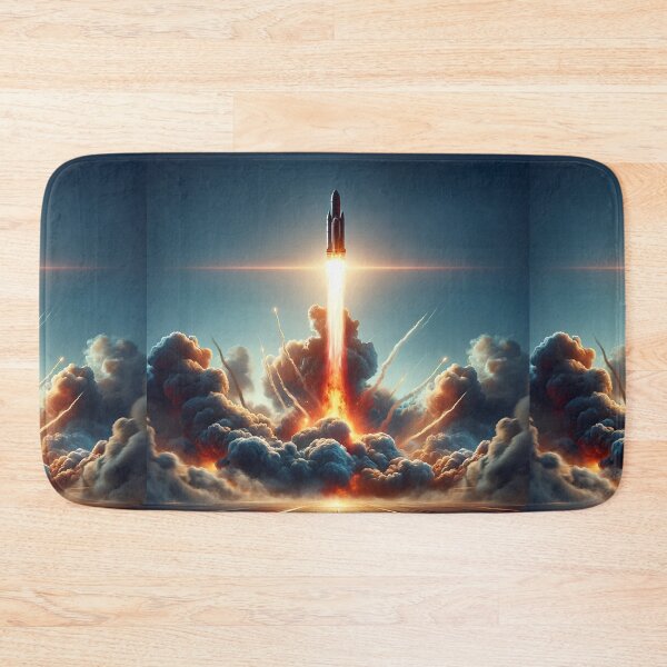 Item preview, Rocket Launch designed and sold by RobertMartinArt.