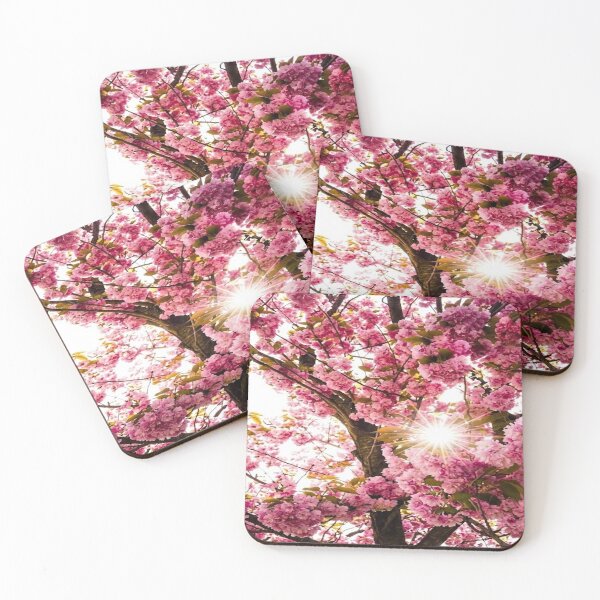 Item preview, Aesthetic Sakura Bloom with Golden Lens Flare designed and sold by Areebanawab.