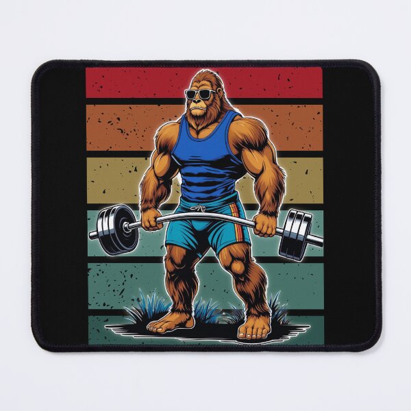 Item preview, Pumping Iron With The Big Hairy Man designed and sold by Eranthe Bernardo.