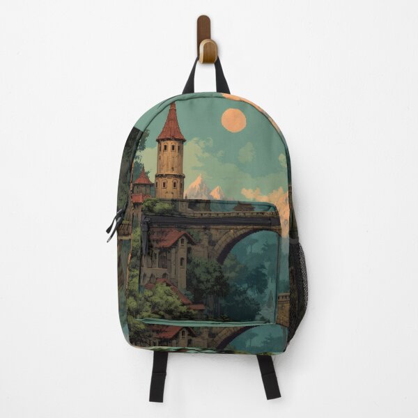 Item preview, Sanctuary Beyond the Bridge – Low-Bit Epic Fantasy Castle Landscape designed and sold by MetroEnvision.