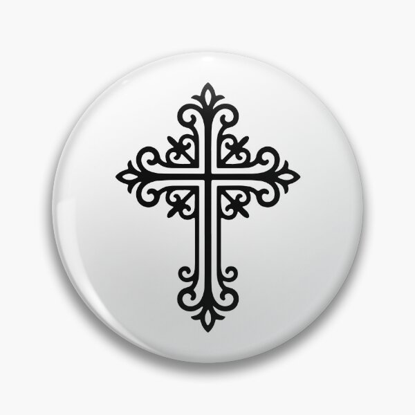Item preview,  Minimal Religious Cross Christian Faith Art designed and sold by stylishdzign.