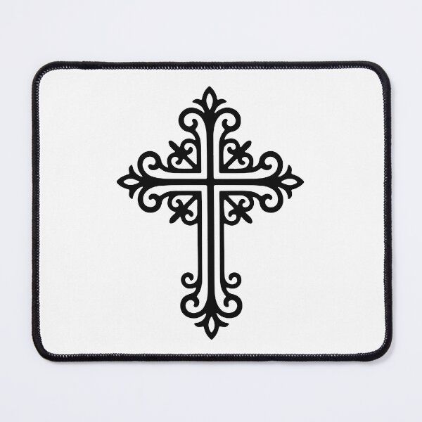 Item preview,  Minimal Religious Cross Christian Faith Art designed and sold by stylishdzign.