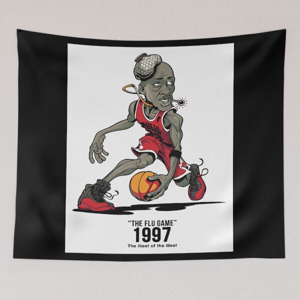 Item preview, The Flu Game 1997 The Illest Of The Illest Michael Jordan Basketball Fan designed and sold by visionsunveiled.