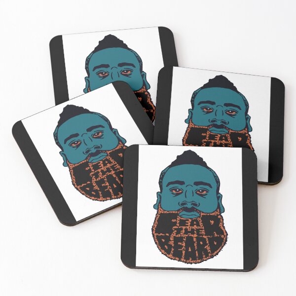 Item preview, Fear The Beard James Harden Basketball Fan designed and sold by visionsunveiled.