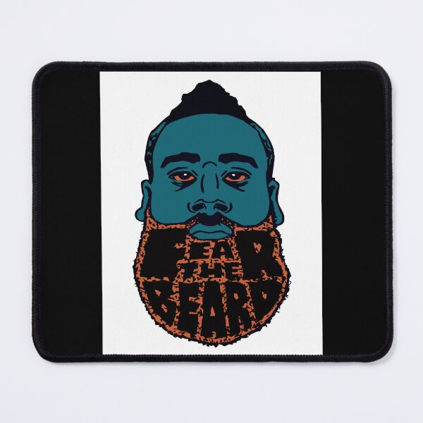 Item preview, Fear The Beard James Harden Basketball Fan designed and sold by visionsunveiled.