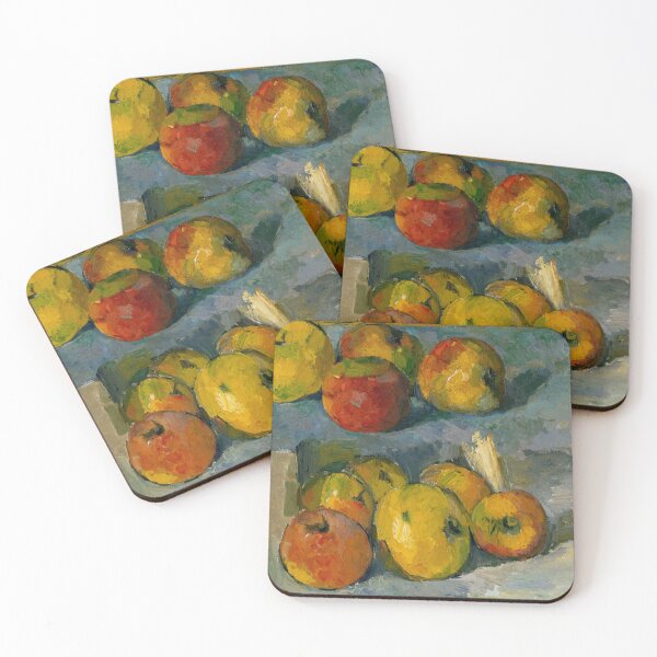 Item preview, Apples by Paul Cézanne: Post Impressionist Still Life Fine Art Print designed and sold by artofuniverse.
