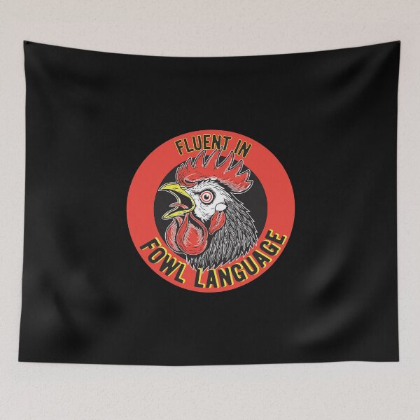 Item preview, Fluent in Fowl Language designed and sold by KezarCreative.