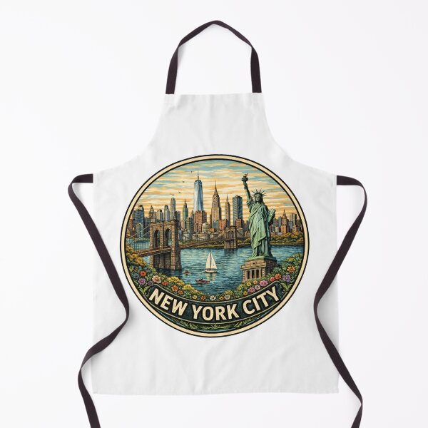 Item preview, New York Travel Badge designed and sold by M. K..