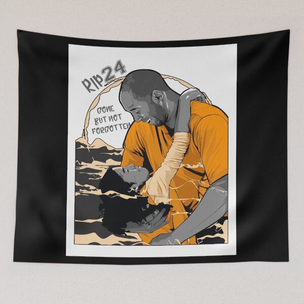 Item preview, Rip 24 Gone But Not Forgotten Kobe Bryant designed and sold by visionsunveiled.