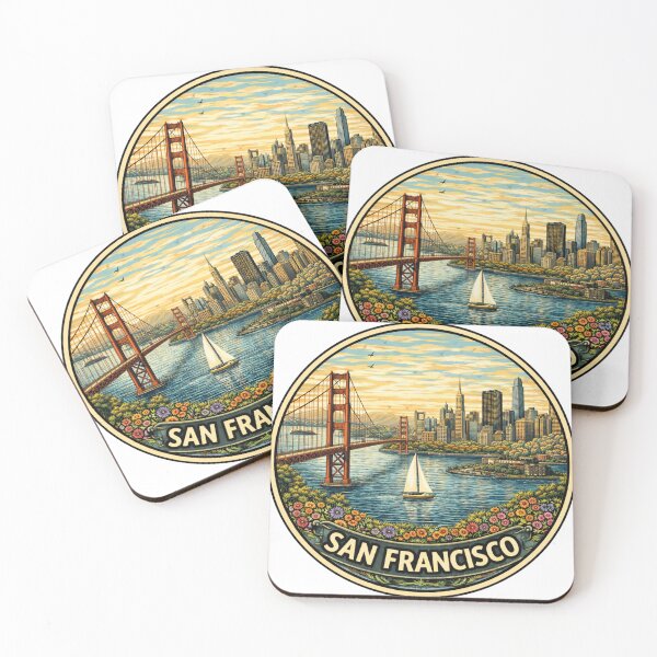 Item preview, San Francisco Travel Badge designed and sold by M. K..