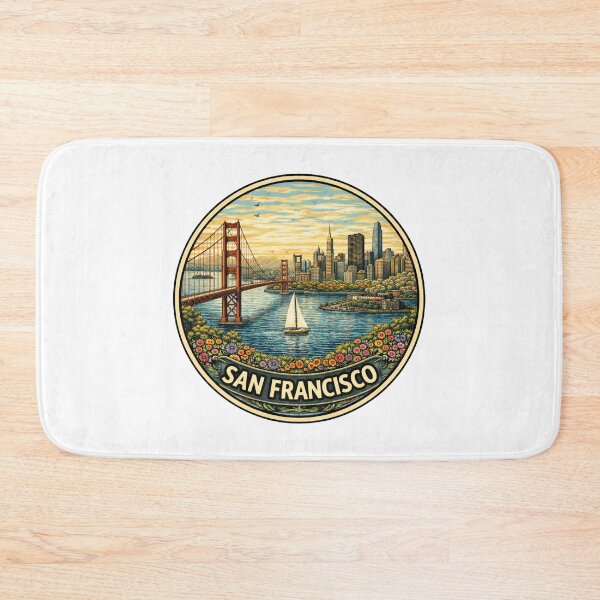 Item preview, San Francisco Travel Badge designed and sold by M. K..
