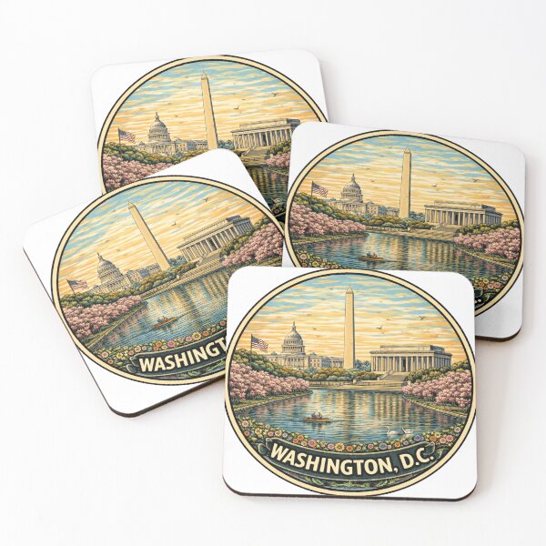 Item preview, Washington, DC Travel Badge designed and sold by M. K..