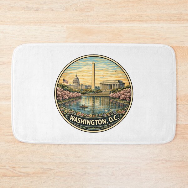 Item preview, Washington, DC Travel Badge designed and sold by M. K..
