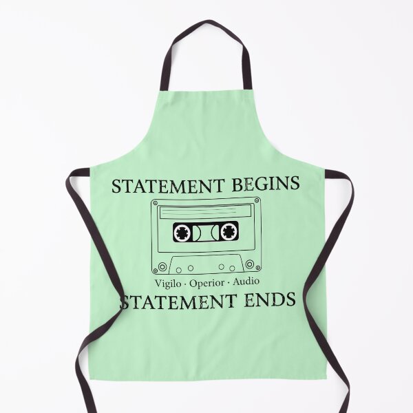 Item preview, Statement Begins Statement Ends - Cassette Tape Design designed and sold by WowDezign.