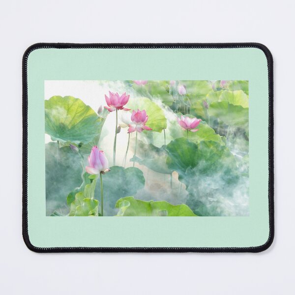Item preview, Lotus in Summer, floral designed and sold by pick-me-art.