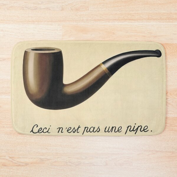 Item preview, René Magritte The Treachery Of Images This Is Not A Pipe 1948 designed and sold by melaartni.