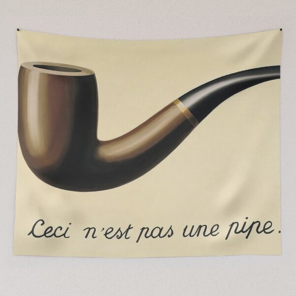 Item preview, René Magritte The Treachery Of Images This Is Not A Pipe 1948 designed and sold by melaartni.