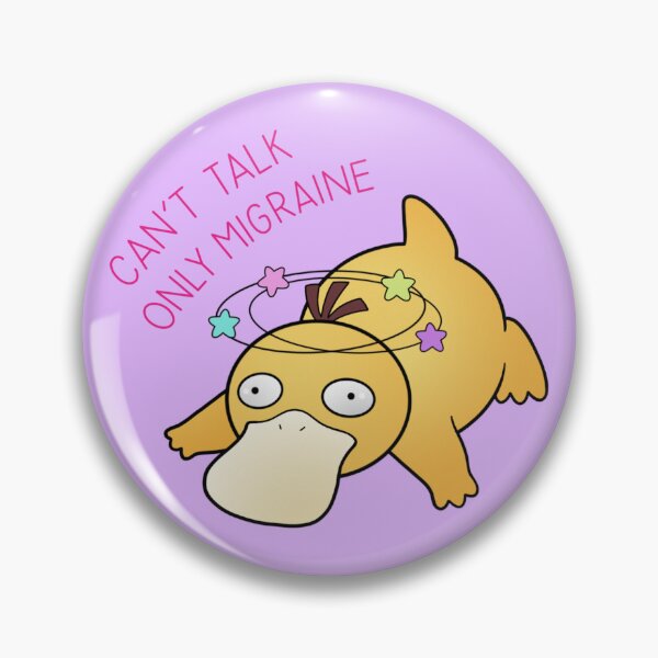 Item preview, Can’t Talk Only Migraine designed and sold by BlackCatRhi.