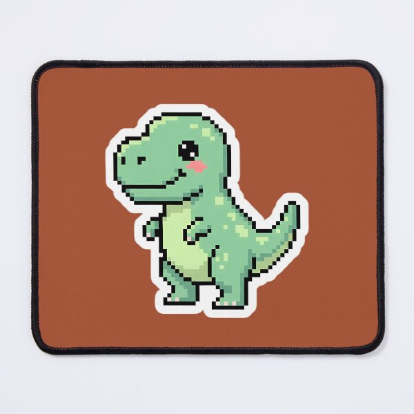 Item preview, Cute Kawaii Pixel Art Baby T-Rex Dinosaur designed and sold by PixelAlchemyHQ.