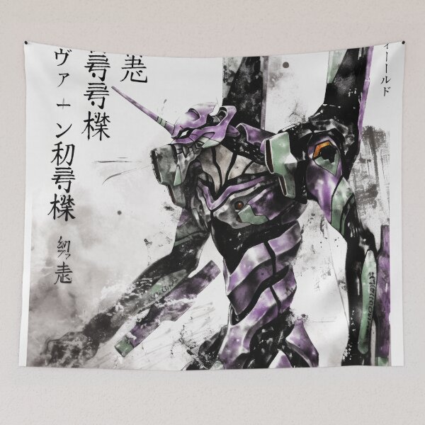Artikelvorschau, Eva 01 Sumi-e entworfen und verkauft von AnimeArsenalPrints.