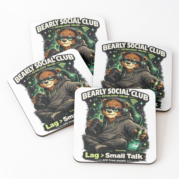 Item preview, Gamer Bear Lag>Small Talk designed and sold by GiggleBear.