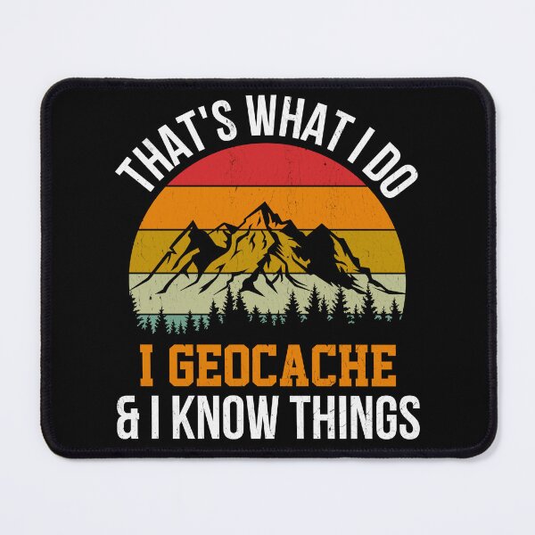 Item preview, Geocache - Funny Vintage Design designed and sold by ArcticFoxStudio.