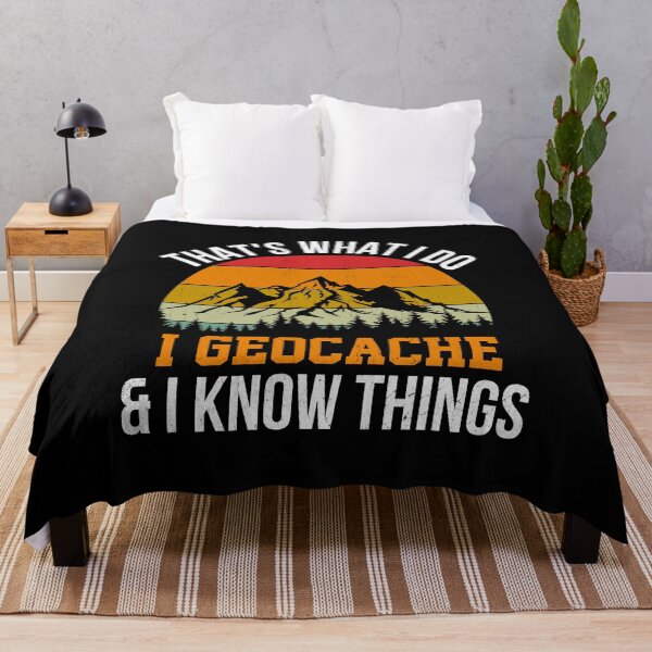 Item preview, Geocache - Funny Vintage Design designed and sold by ArcticFoxStudio.